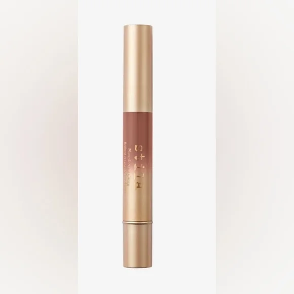 STILA "TOFFEE" Plumping High-Shine Lip Glaze NEW 0.11 fl oz - Picture 2 of 7